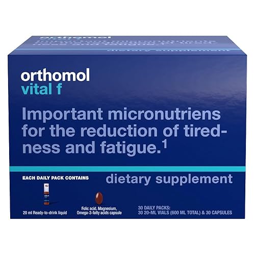 Orthomol Vital F Multivitamin for Women- 30 Count (Pack of 1)