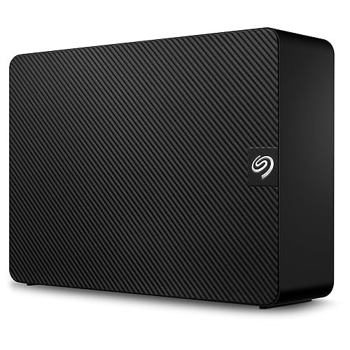 Seagate Expansion STKP4000400 4 TB Desktop Hard Drive - External - Black - Desktop PC, MAC Device Supported - USB 3.0-1 Year Warranty - Retail - 4TB - Expansion Desktop Drive