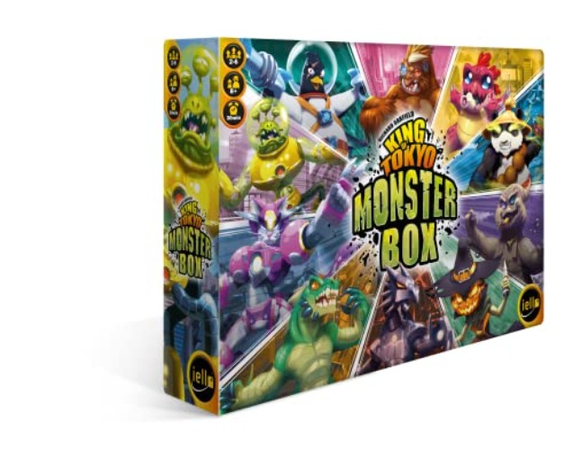 IELLO | King of Tokyo Monster Box | Juego de Mesa | A Partir de 8 años | 2-6 Jugadores | Tiempo de Juego de 30 Minutos - King of Tokyo Monster Box Base Game - 1. Rey de Tokio