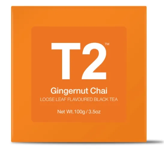 Gingernut Chai Loose Leaf Gift Cube | T2 Tea