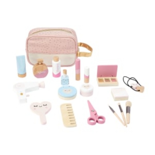 20 Piece Wooden Beauty Set