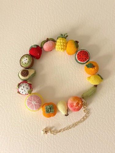 Mini fruits / sweets bracelet
