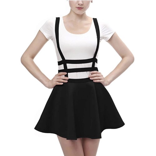 Suspender Cut-Out Dress