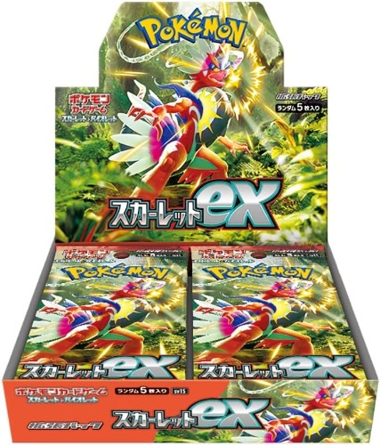 Pokemon Trading Card Game - Scarlet & Violet - Booster Box Scarlet ex - Japanese Ver. (Pokemon) - Brand New
