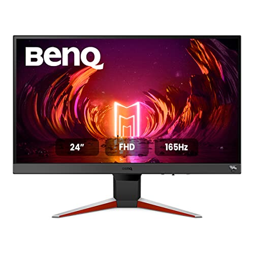 BenQ Mobiuz EX240N Ecran PC Gaming, Full HD, 23.8 pouces, 165hz, 1ms, HDMI and DP compatible 120 Hz pour PS5, Xbox Series X and Series - EX240N - EX240N (24 Pouces, VA, 165 Hz, 1ms, HDR10, HDMI 2.0)