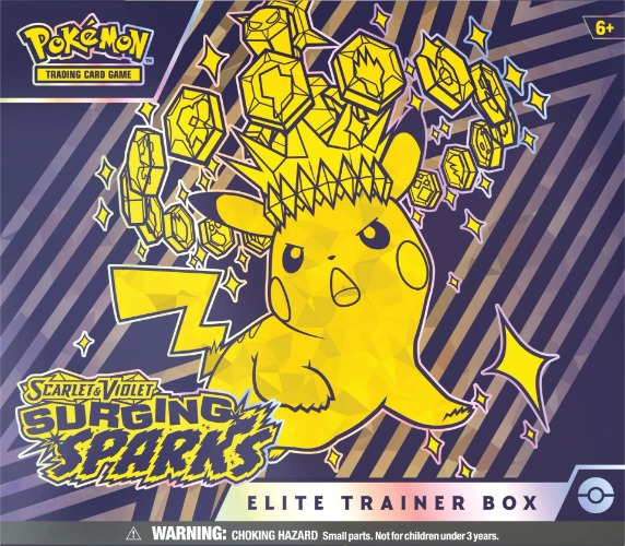 Scarlet & Violet: Surging Sparks - Elite Trainer Box - New