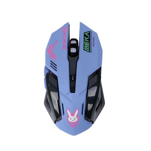 Backlit Bunny Mouse - Darker Blue DVA