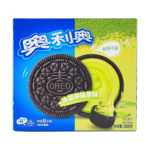 Sandwich Cookies Ice Cream Matcha Flavored,3.42 oz - Ice Cream Matcha / 13.68 oz