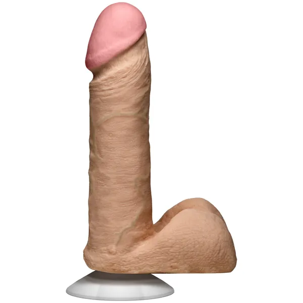 Doc Johnson The Realistic Cock with Removable Suction Cup - ULTRASKYN™ - 6 Inch - F-Machine and Harness Compatible Dildo - Vanilla