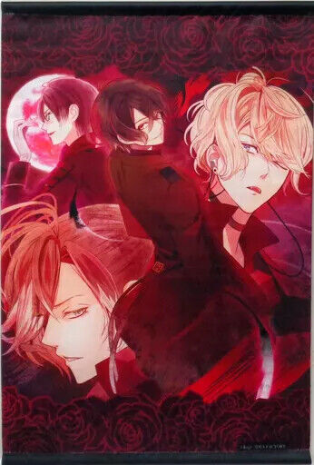 Tapestry Shu Reiji Yuma Kino A2 Diabolik Lovers Confusion Family Genealogy Lotte
