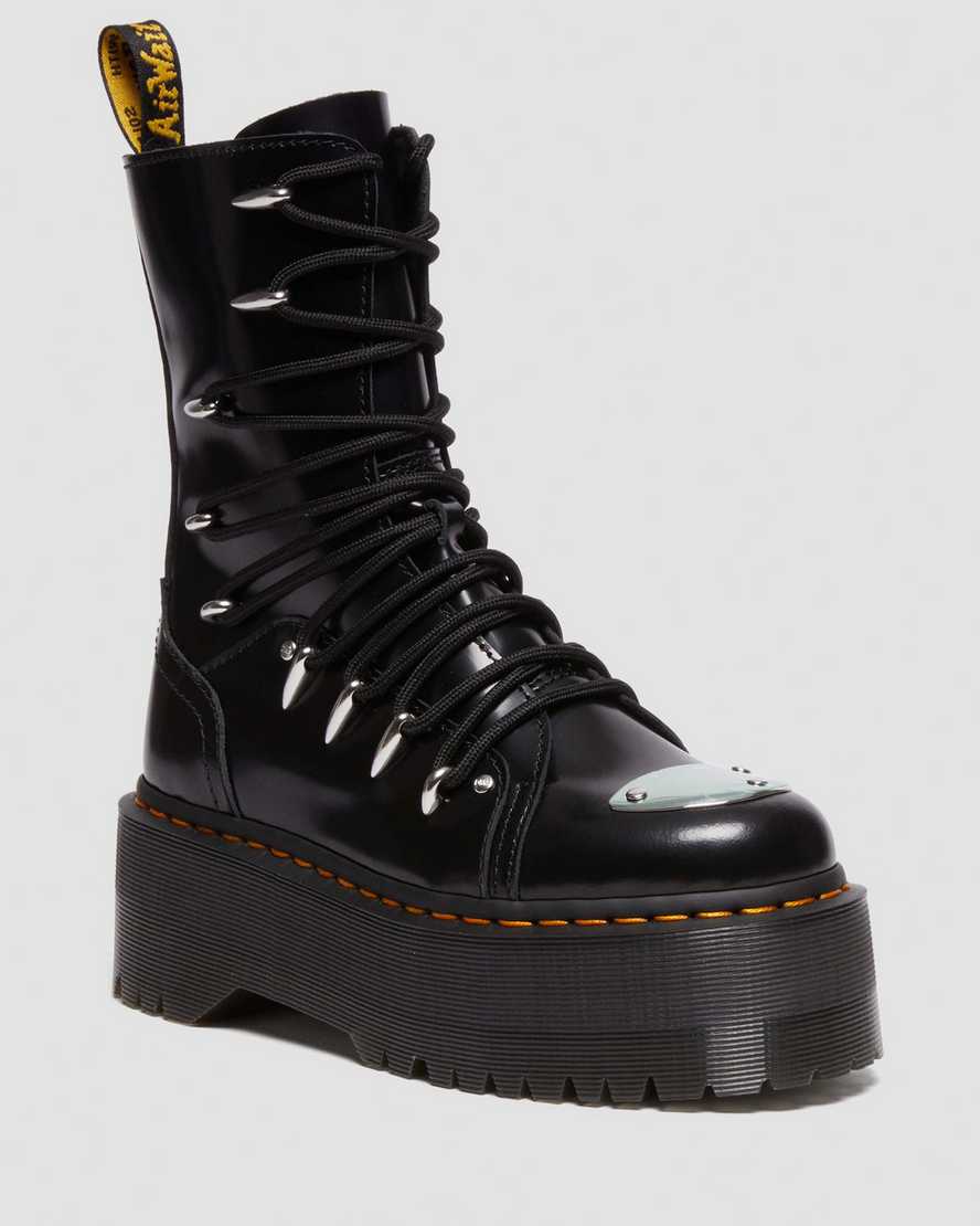 DR MARTENS Boots plateformes Jadon Hi LTT Max en cuir
