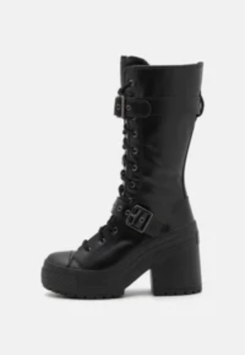 CHUCK 70 LUXE HEEL - Platform boots - black
