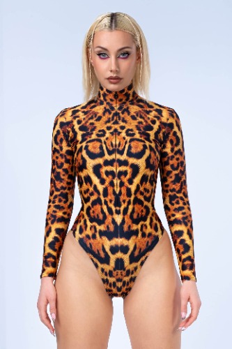 Savage Sleeved Bodysuit | XS