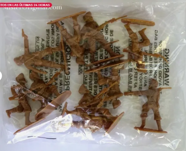 Ejercitos de plástico de la frontera noroeste 10 figuras