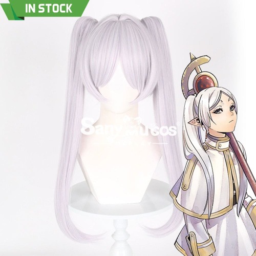 【In Stock】Anime Frieren: Beyond Journey's End Cosplay Frieren Bunches Cosplay Wig