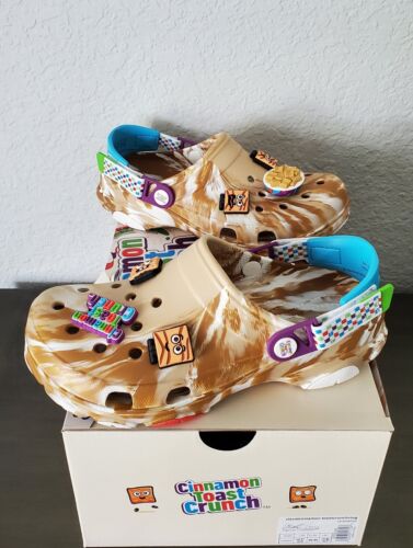 Crocs Classic Clog Cinnamon Toast Crunch Size 7 Men's / 9 Women's 207920-2E9 NEW  | eBay