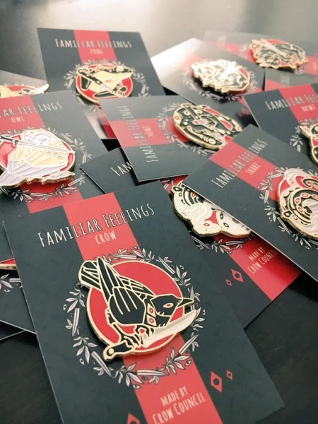 Familiar Feelings Enamel Pins