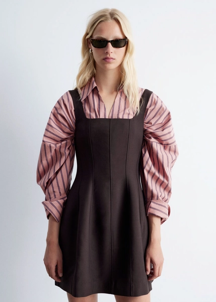 Robe courte de style corset