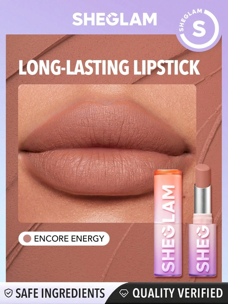 SHEGLAM Rossetto opaco a lunga tenuta Dynamatte Boom-Encore Energy