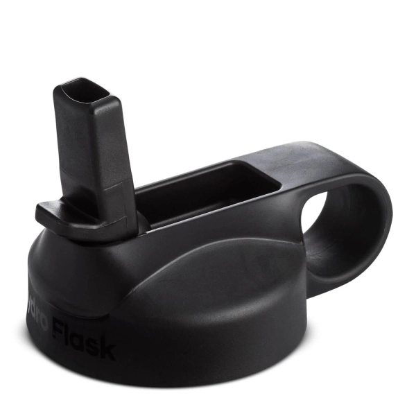 Wide Mouth Straw Lid - Black