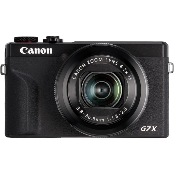Cámara compacta Canon PowerShot G7 X Mark III, negro