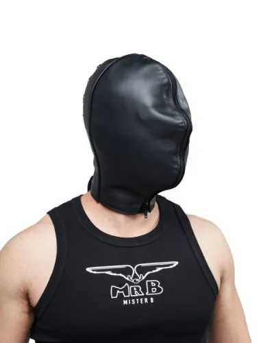 Mister B Leather Double Faced Hood