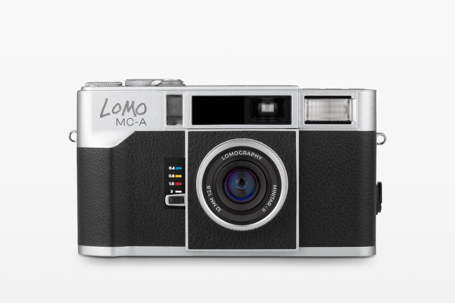 Lomo MC-A Fotocamera 35 mm Silver