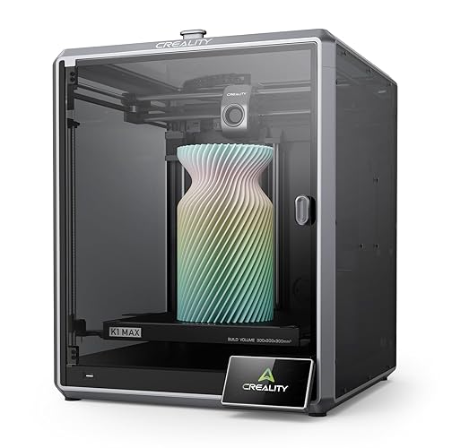 Creality K1 Max 3D Printer, 600mm/s Max High-Speed 3D Printers with Auto Leveling, Dual Cooling, Smart AI Function and Out-of-The-Box, Large Printing Size 11.81x11.81x11.81in