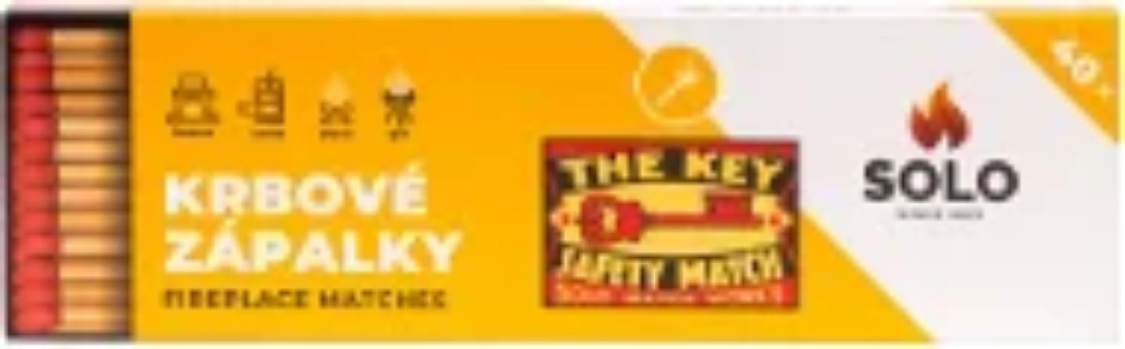 SOLO Zápalky krbové KR 40