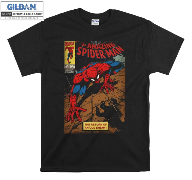 The Amazing Spider-Man Poster T-shirt Hoodie Kids Child Tote Bag Tshirt S-M-L-XL-XXL-3XL-4XL-5XL Gildan Oversized Men Women Unisex A679