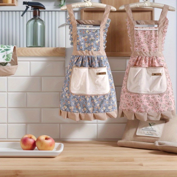   canvas apron adjustable straps breathable