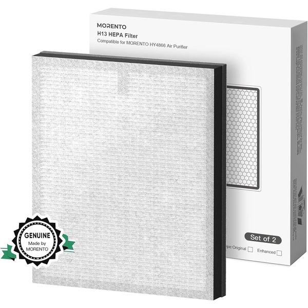 MORENTO HY4866U Replacement Filter for HY4866 Air Purifer, Enhanced Version