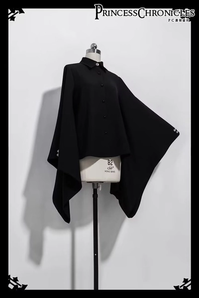 Princess Chronicles Wa/Qi Black Blouse