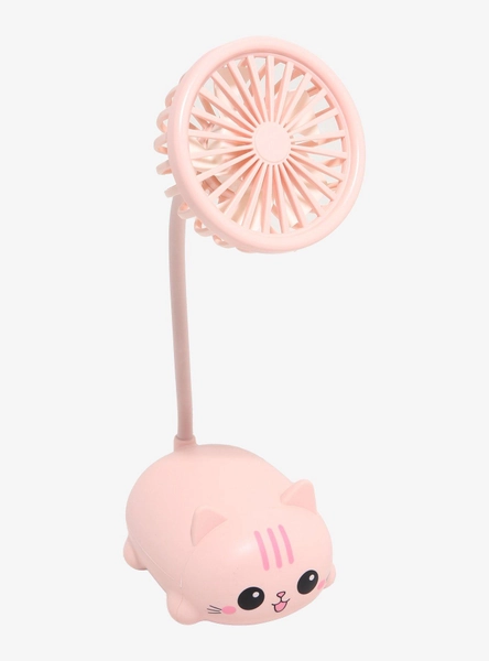 Tailspin Breeze Pink Cat Table Fan