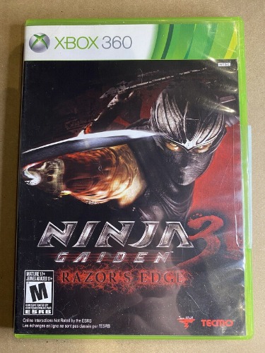 Ninja Gaiden 3: Razor's Edge (Microsoft Xbox 360, 2013) Complete In Box