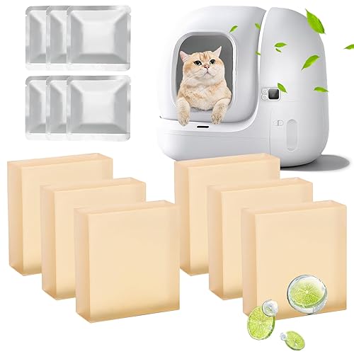 N50 Odor Eliminator Compatible with Petkit Puramax Self-Cleaning Cat Litter Box,Cat Litter Odor Eliminator, Pet Odor Eliminator for Home, Cat Litter Robot Odor Control, Cat Litter Deodorizer,Pack of 6