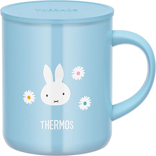 Thermos JDG-350B LB Vacuum Insulated Mug, 11.8 fl oz (350 ml), Miffy, Light Blue - 350ml - Miffy