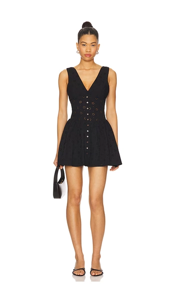 Marley Eyelet Mini Dress