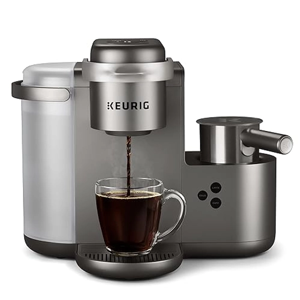 Keurig K-Café Special Edition Single Serve K-Cup Pod Coffee, Latte and Cappuccino Maker, with Milk Frother for Speciality Beverages, Grey Keurig COFFEE_MAKER