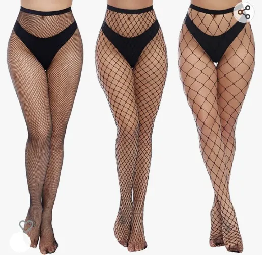 Fishnet Stockings Set