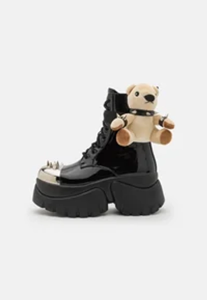 EDDIES - Botki sznurowane