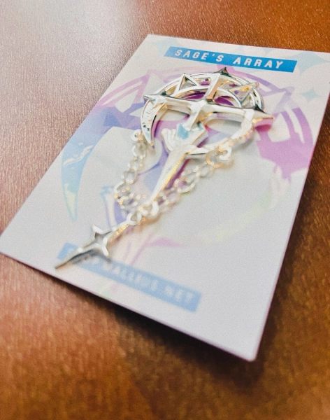 ffxiv sage enamel brooch