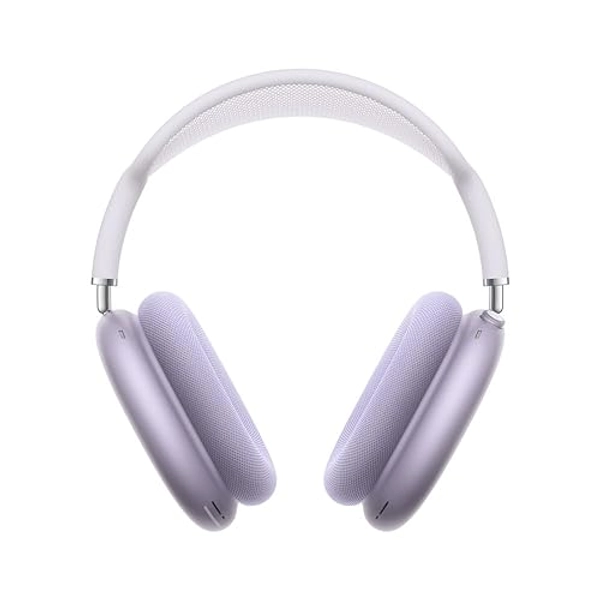 Apple AirPods Max Wireless Over-Ear Headphones, Pro-Level Active Noise Cancellation, Transparency Mode, Personalized Spatial Audio, USB-C Charging, Bluetooth Headphones for iPhone – Purple