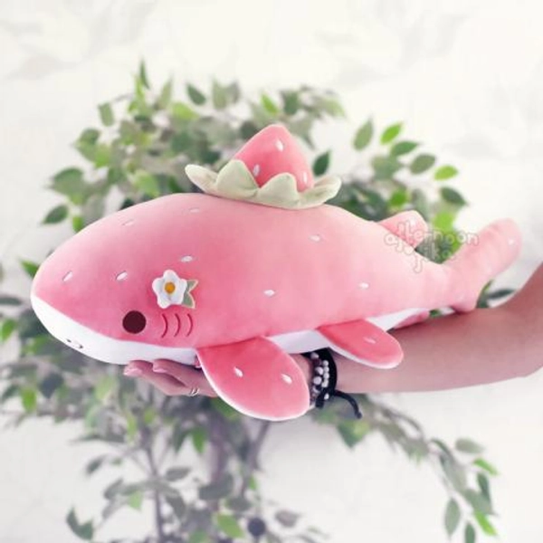Saga the Strawberry Shark Plush 50 cm