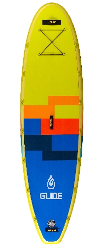 Retro 10'6'' Inflatable Paddle Board Package – Lightweight & Stable | Yellow / Retro 2024