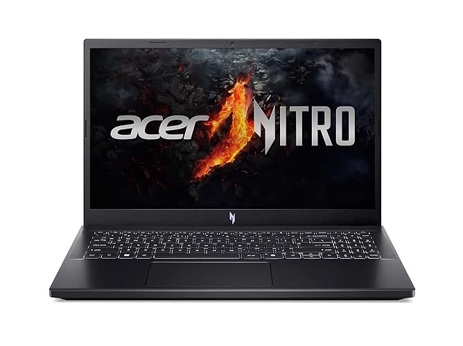 acer Nitro V Gaming Laptop | AMD Ryzen 5 7535HS Hexa-Core Processor | NVIDIA GeForce RTX 4050 Laptop GPU | 15.6" FHD IPS 144Hz Display | 8GB DDR5 | 512GB SSD | WiFi 6 | Backlit KB | ANV15-41-R5N6 - R5 7535HS - 15.6 inch