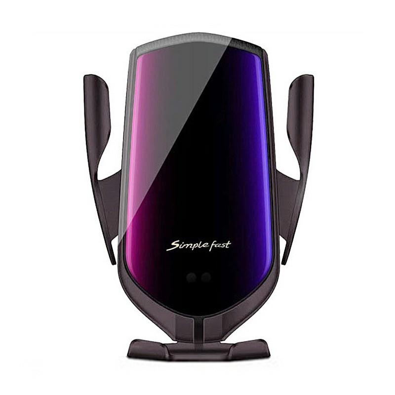 Penguin Wireless Car Charger And Dock For Smart Phones - BLACK