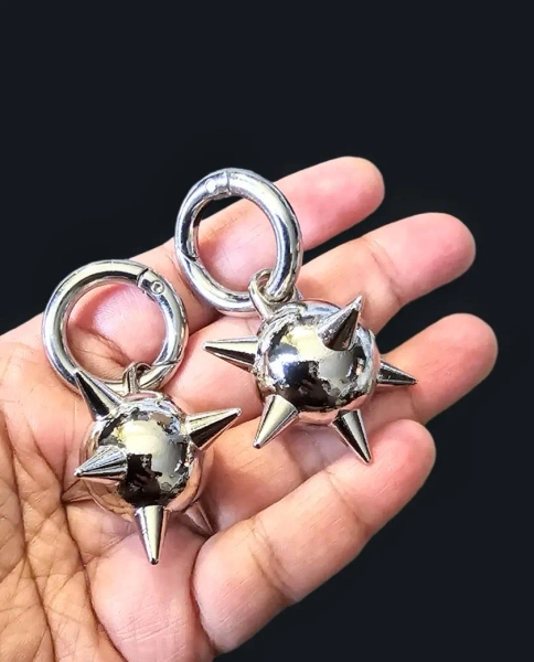 Flail ball ear hangers, ear weights, flail ball