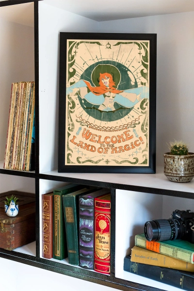 Chariot Graphic Poster