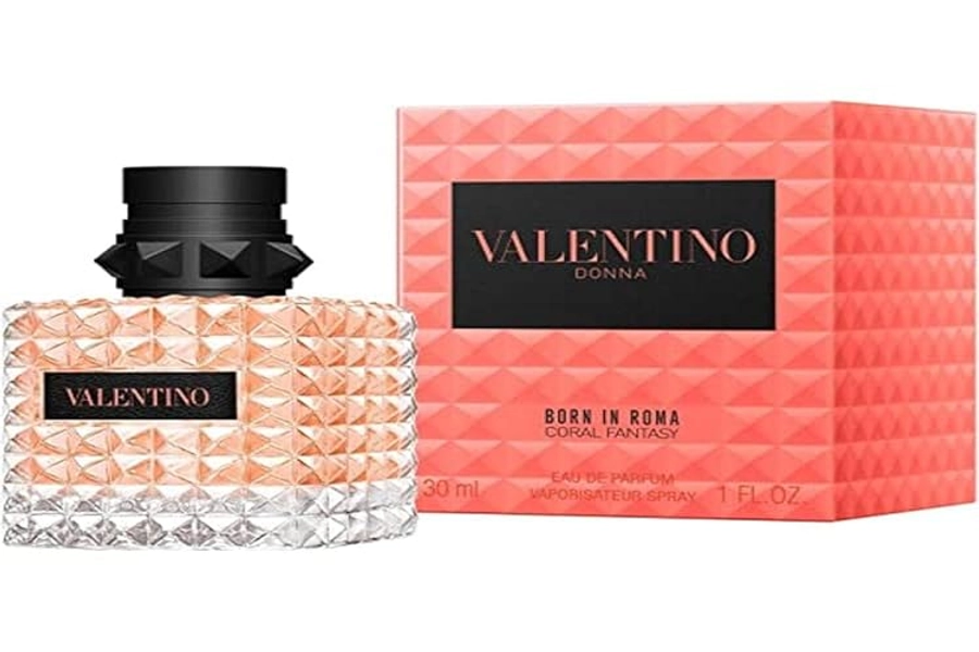 Valentino Donna Born in Roma Coral Fantasy Eau De Parfum Spray For Women, 1.0 Ounce